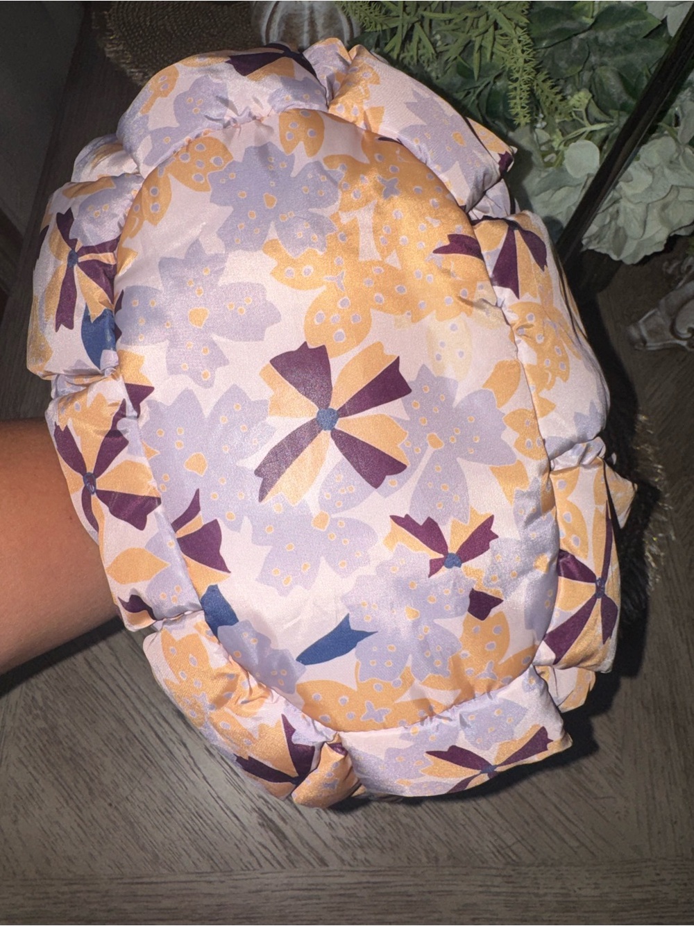 See By Chloe Floral Quilted Puffer Satchel Bag Excellent Preloved Condition ⭐️ - Picture 3 of 5